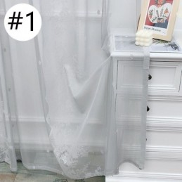 Průsvitné Okenní Závěsy Elegantní Voálové Závěsy Do Obývacího Pokoje