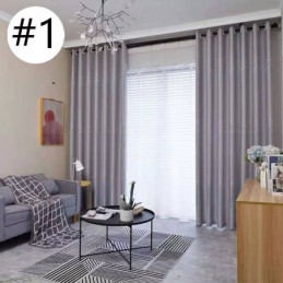Stromové Žakárové Závěsy Moderní Lehké Luxusní Severské Do Obývacího Pokoje Jídelna
