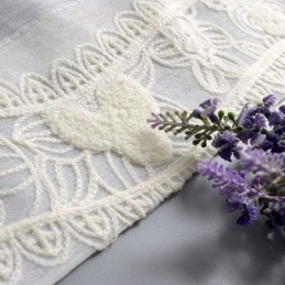 Vyšívaná Průsvitná Záclona Na Míru, Minimalistická Klasická Záclona, Voile, Obývací Pokoj, Ložnice