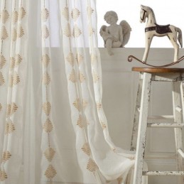 Moderní Tylová Záclona Na Míru, Jemná Průsvitná Okenní Úprava Do Obývacího Pokoje, Ložnice
