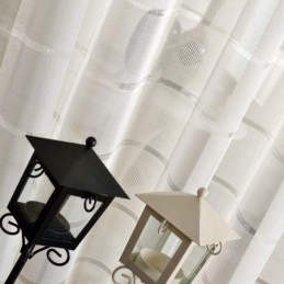 Geometrický Žakárový Průsvitný Závěs, Závěs Na Míru, Luxusní Závěs Do Obývacího Pokoje, Ložnice