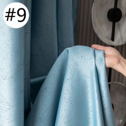 Zatemňovací Geometrické Žakárové Závěsy Do Obývacího Pokoje