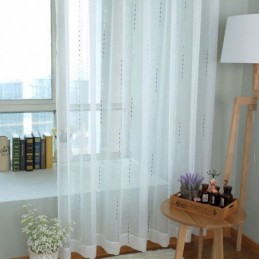 Severské Tylové Záclony, Moderní Průsvitné Voálové Záclony, Záclony Na Míru Do Obývacího Pokoje A Ložnice