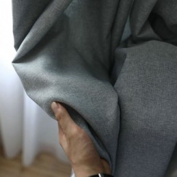Klasický Zatemňovací Závěs Do Pokoje, Závěs Na Míru, Minimalistický, Jednobarevný, Zatemňovací, Do Obývacího Pokoje
