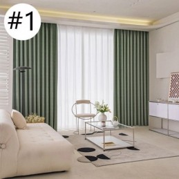 Jednobarevné Závěsy Elegantní Okenní Závěsy Do Ložnice A Obývacího Pokoje