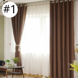 Moderní Zatemňovací Závěs Vyrobený Na Míru, Jednobarevný, Do Obývacího Pokoje, Ložnice