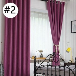 Moderní Zatemňovací Závěs Vyrobený Na Míru, Jednobarevný, Do Obývacího Pokoje, Ložnice