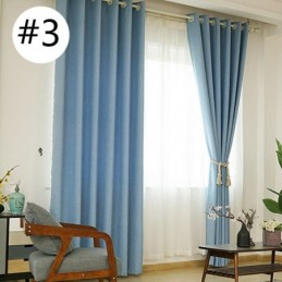 Moderní Zatemňovací Závěs Vyrobený Na Míru, Jednobarevný, Do Obývacího Pokoje, Ložnice