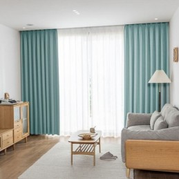 Vysoce Přesné Závěsy Do Obývacího Pokoje, Ložnice, Hotel, Jednobarevné