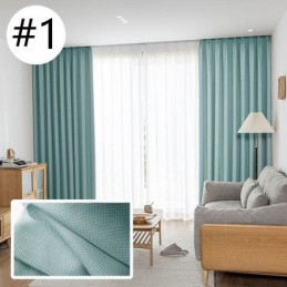 Vysoce Přesné Závěsy Do Obývacího Pokoje, Ložnice, Hotel, Jednobarevné