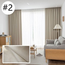 Vysoce Přesné Závěsy Do Obývacího Pokoje, Ložnice, Hotel, Jednobarevné