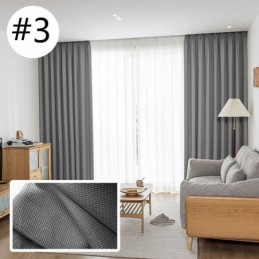 Vysoce Přesné Závěsy Do Obývacího Pokoje, Ložnice, Hotel, Jednobarevné