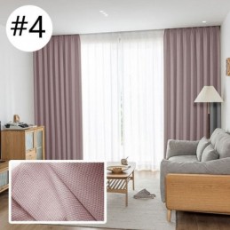 Vysoce Přesné Závěsy Do Obývacího Pokoje, Ložnice, Hotel, Jednobarevné