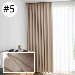 Vysoce Přesné Závěsy Do Obývacího Pokoje, Ložnice, Hotel, Jednobarevné