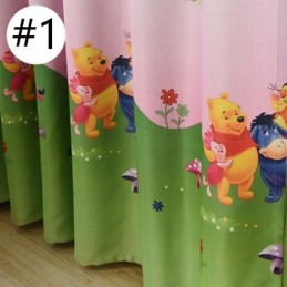 Zatemňovací Závěs S Kresleným Potiskem Medvídka Pú Do Dětského Pokoje Na Míru