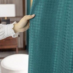Žakárová Záclona S Kohoutím Vzorem, Vyrobená Na Míru, Zatemňovací Záclona Do Obývacího Pokoje A Ložnice