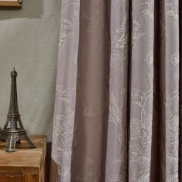 Retro Polozatemňovací Závěs, Přesný Žakárový Závěs, Šití Na Míru, Do Obývacího Pokoje