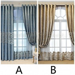Nordic Curtain Made To Mere Curtain Minimalistická Výšivka Okenní Dekorace
