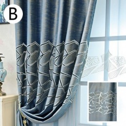 Nordic Curtain Made To Mere Curtain Minimalistická Výšivka Okenní Dekorace