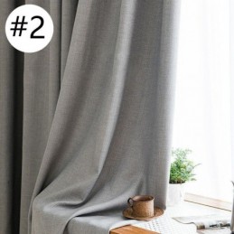 Moderní Jednobarevné Záclony, Zatemňovací Záclona Na Míru Do Obývacího Pokoje A Ložnice