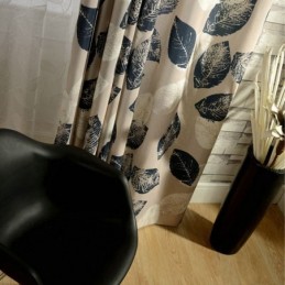Ochrana Životního Prostředí Záclona Na Míru Záclona Z Bavlny A Konopí Ventilační Potisk Ošetření Oken