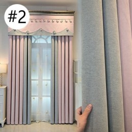 Zatemňovací Jednobarevný Závěs Šitý Na Míru Závěs Do Obývacího Pokoje