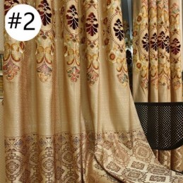 Moderní Záclona Na Míru Záclona S Výšivkou Dekorativní