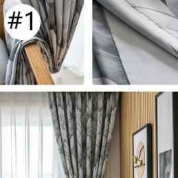 Moderní Záclona Na Míru - Potisk Rostlin Na Záclonu