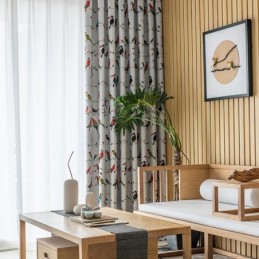Moderní Záclona Na Míru Záclona Se Zvířecím Potiskem Pro Domácnost