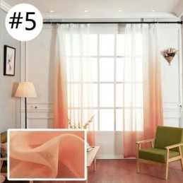 Prodyšné Průhledné Závěsy Do Obývacího Pokoje S Voálem Pro Moderní Minimalistický Tisk