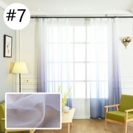 Prodyšné Průhledné Závěsy Do Obývacího Pokoje S Voálem Pro Moderní Minimalistický Tisk