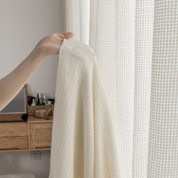 Moderní Průsvitné Závěsy, Obyčejné Bílé, Voálové, Tylové Do Obývacího Pokoje A Ložnice