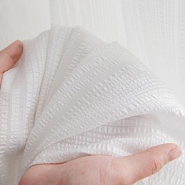 Moderní Voálový Tylový Závěs, Šitý Na Míru, Jednobarevný Bílý Průsvitný Závěs Do Obývacího Pokoje