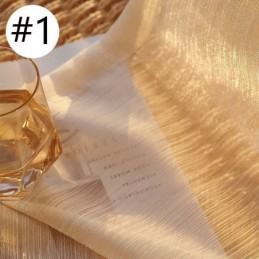 Moderní Žakárová Okenní Záclona Z Tylu, Vyrobená Na Míru, Do Obývacího Pokoje A Ložnice