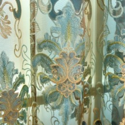 Průsvitná Záclona Evropské Elegance Vyrobená Na Míru Do Obývacího Pokoje, Ložnice