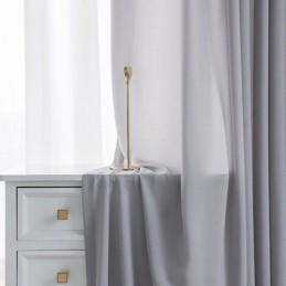 Luxusní Tylové Průsvitné Jednobarevné Okenní Závěsy Do Obývacího Pokoje A Ložnice