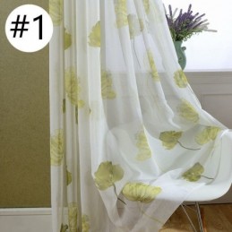 Elegantní Závěs Lotus Voile, Vyrobený Na Míru, Záclonové Rolety Do Obývacího Pokoje A Ložnice