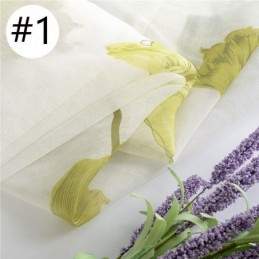 Elegantní Závěs Lotus Voile, Vyrobený Na Míru, Záclonové Rolety Do Obývacího Pokoje A Ložnice
