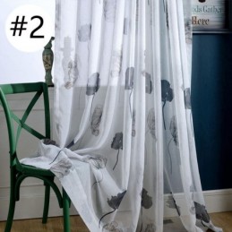 Elegantní Závěs Lotus Voile, Vyrobený Na Míru, Záclonové Rolety Do Obývacího Pokoje A Ložnice