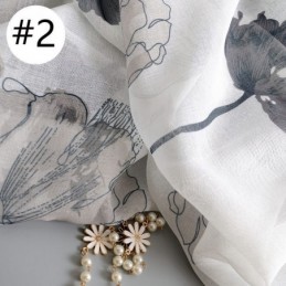 Elegantní Závěs Lotus Voile, Vyrobený Na Míru, Záclonové Rolety Do Obývacího Pokoje A Ložnice