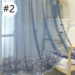 Dekorativní Okenní Zástěny Vyšívané Tylové Závěsy Do Obývacího Pokoje