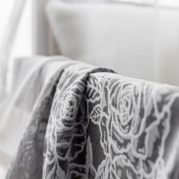 Moderní Květinový Závěs, Tylový Závěs Na Míru, Průhledný Do Obývacího Pokoje, Ložnice