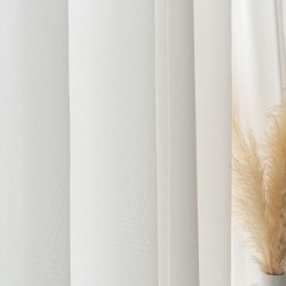 Moderní Bílá Tylová Záclona Na Míru, Průsvitné Záclony Z Peří Do Obývacího Pokoje