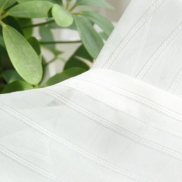 Moderní Vyšívané Průsvitné Voálové Závěsy, Severský Tyl, Závěs Na Míru Do Obývacího Pokoje