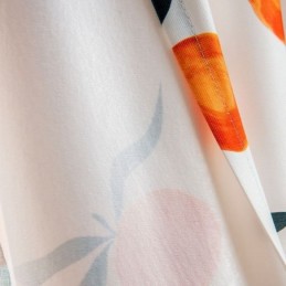 Záclona Na Míru Záclona S Potiskem Ovoce V Severském Stylu