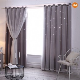 Romantické Zatemňovací Závěsy S Hvězdami Do Obývacího Pokoje A Ložnice