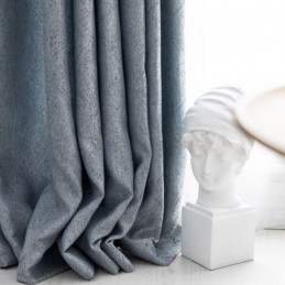 Elegantní Zatemňovací Závěs Vyrobený Na Míru Závěs Jednobarevný Ložnice Kancelář