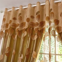 Moderní Průsvitná Záclona Na Míru, Minimalistický Žakárový Obývací Pokoj