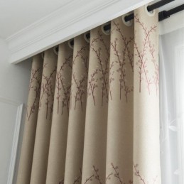 Záclona Na Míru Záclona American Plant Jacquard