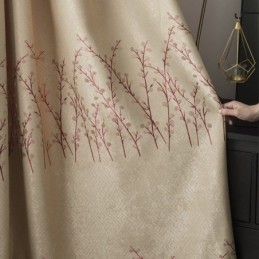 Záclona Na Míru Záclona American Plant Jacquard